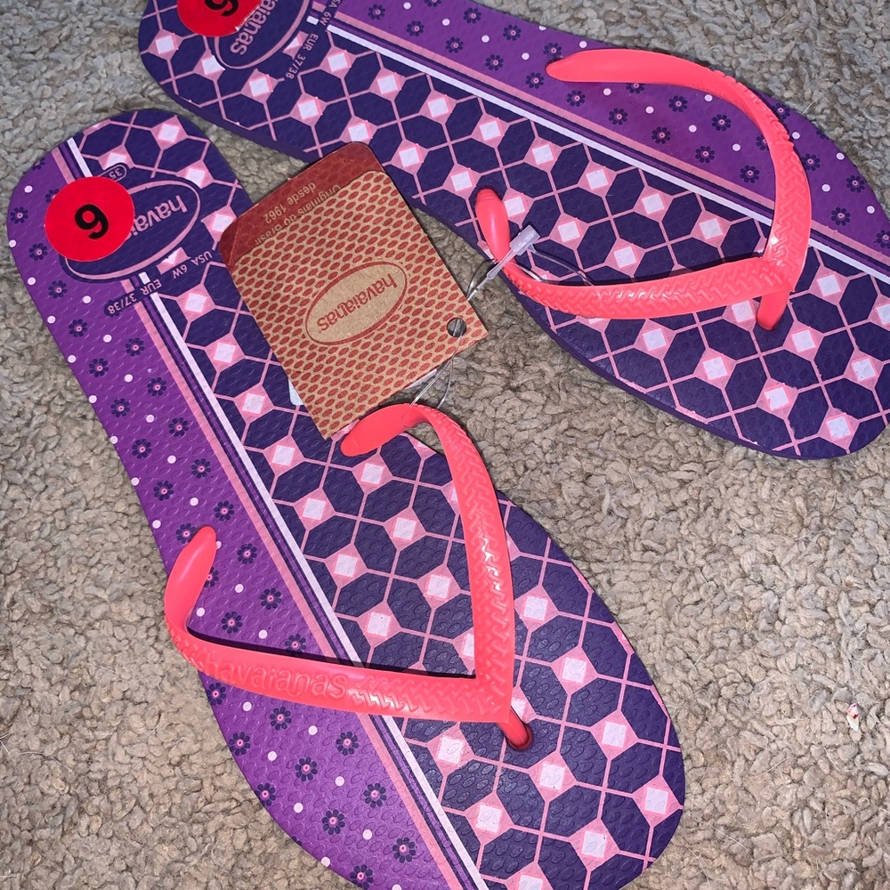 Havaianas size 6 women’s flip flops